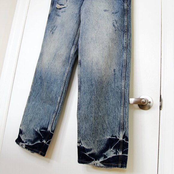 BNWT SS25 REPRESENT R3 DISTRESSED BAGGY JEANS 30 - Picture 6 of 12